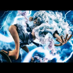 One Piece - Monkey D. Luffy Gear Five Wa-MaximumPortrait.Of.Pirates Figure -Hot Sale Crunchyroll Store 453512371643020101