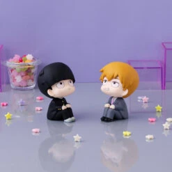 Mob Psycho 100 III -Shigeo Kageyama & Arataka Reigen Lookup Series Figure Set (With Gift) -Hot Sale Crunchyroll Store 45351238379442009