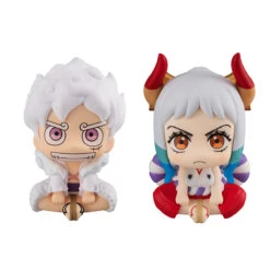 One Piece - Monkey D. Luffy Gear Five ＆Yamato Lookup Series Figure Set (With Gift) -Hot Sale Crunchyroll Store 4535123837975207