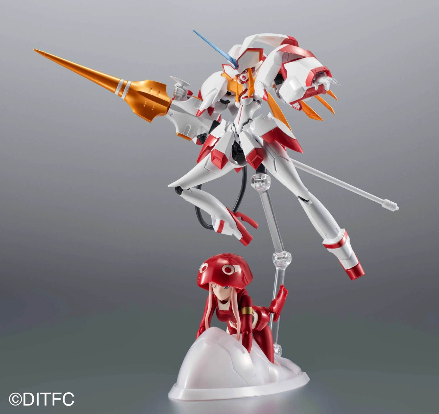 DARLING In The FRANXX - Strelizia & Zero Two 5th Anniversary SH Figuarts Action Figure Set 3 DARLING In The FRANXX - Strelizia & Zero Two 5th Anniversary SH Figuarts Action Figure Set