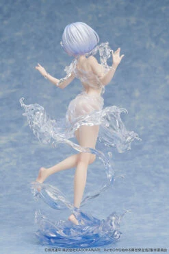 Re:ZERO - Rem 1/7 Scale Figure (Aqua Dress Ver.) -Hot Sale Crunchyroll Store 45956431120752005