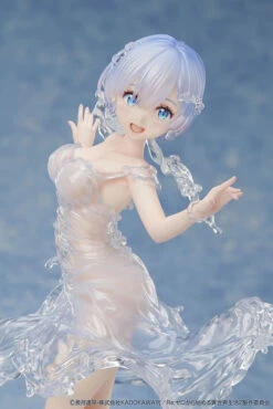 Re:ZERO - Rem 1/7 Scale Figure (Aqua Dress Ver.) -Hot Sale Crunchyroll Store 45956431120752008