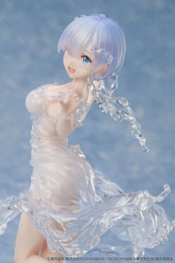 Re:ZERO - Rem 1/7 Scale Figure (Aqua Dress Ver.) -Hot Sale Crunchyroll Store 45956431120752009