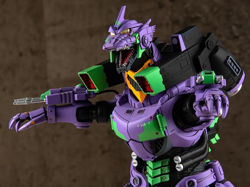 Godzilla Vs Evangelion - Type-3 Kiryu EVA Unit-01 Color Ver. Model Kit 14 Godzilla Vs Evangelion - Type-3 Kiryu EVA Unit-01 Color Ver. Model Kit - Image 12