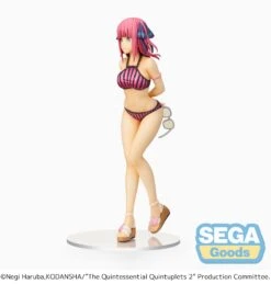 The Quintessential Quintuplets - Nino Nakano 2PM Figure (Swimsuit Ver.) -Hot Sale Crunchyroll Store 6541004636204 3 ultra tokyo connection pvc scale figures the quintessential quintuplets nino nakano 2pm figure swimsuit ver 28834000044076