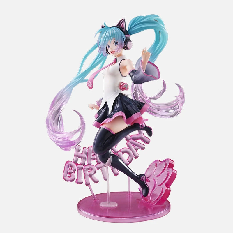 Hatsune Miku - 2021 Birthday AMP Prize Figure (Happy Cat Ver.) 3 Hatsune Miku - 2021 Birthday AMP Prize Figure (Happy Cat Ver.)