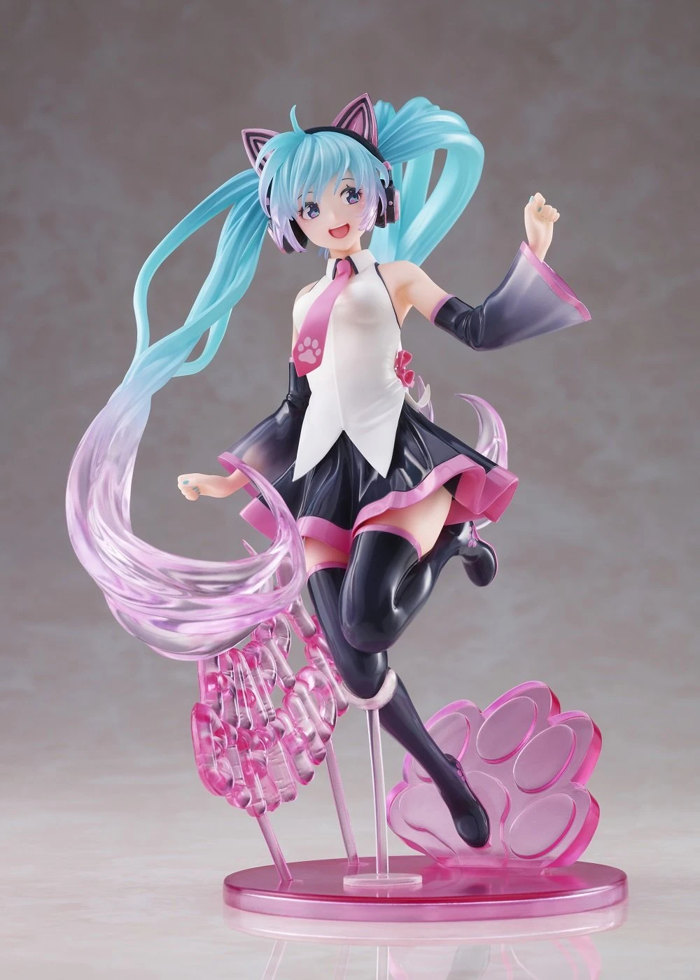 Hatsune Miku - 2021 Birthday AMP Prize Figure (Happy Cat Ver.) 6 Hatsune Miku - 2021 Birthday AMP Prize Figure (Happy Cat Ver.) - Image 4