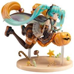 Hatsune Miku - "TRICK Or MIKU" Illustration By Hidari Complete Figure -Hot Sale Crunchyroll Store 6828354240556 12 ultra tokyo connection pvc scale figures hatsune miku trick or miku illustration by hidari complete figure 30092242616364