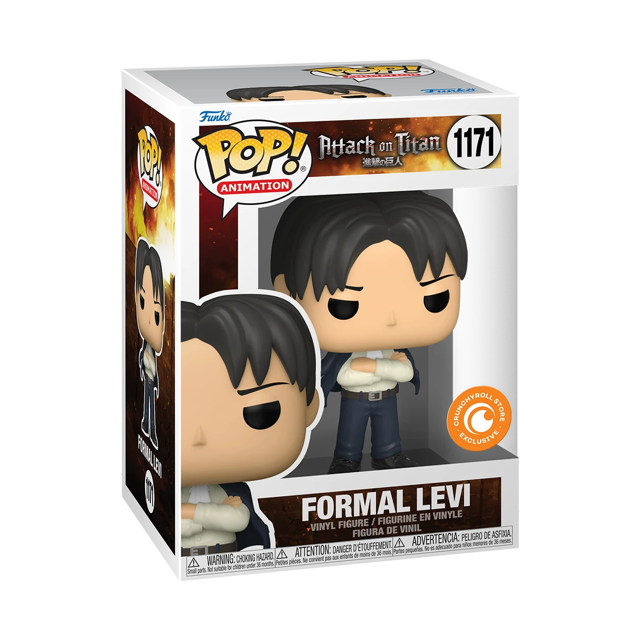 Attack On Titan - Formal Levi Funko Pop! 6 Attack On Titan - Formal Levi Funko Pop! - Image 4
