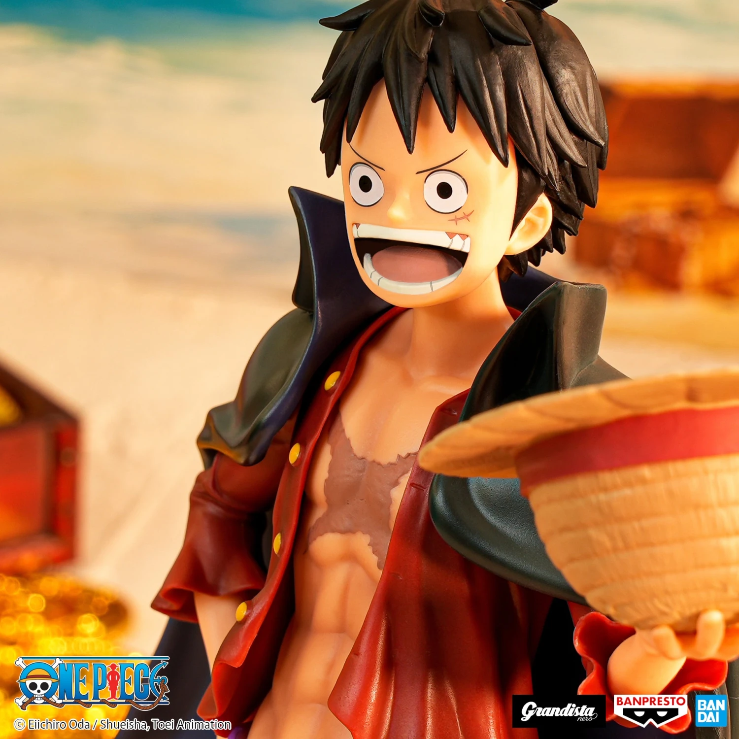 One Piece - Monkey D. Luffy #2 Grandista Nero Figure 9 One Piece - Monkey D. Luffy #2 Grandista Nero Figure - Image 7