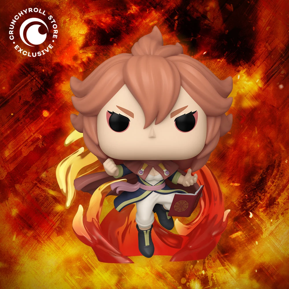 Black Clover - Mereoleona With Flame Fists Funko Pop! 3 Black Clover - Mereoleona With Flame Fists Funko Pop!