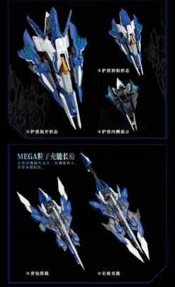 Original Character - Wolf Warrior Mega Mode 1/72 Scale Alloy Action Figure (Crystal Envoy Ver.) -Hot Sale Crunchyroll Store 69716519262132004