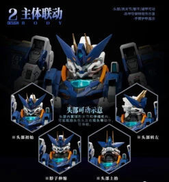 Original Character - Wolf Warrior Mega Mode 1/72 Scale Alloy Action Figure (Crystal Envoy Ver.) -Hot Sale Crunchyroll Store 69716519262132006