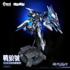 Original Character - Wolf Warrior Mega Mode 1/72 Scale Alloy Action Figure (Crystal Envoy Ver.) -Hot Sale Crunchyroll Store 69716519262132014