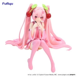Hatsune Miku - Sakura Miku Noodle Stopper Figure (2023 Ver.) -Hot Sale Crunchyroll Store 6973839933484 2 ultra tokyo connection pvc scale figures hatsune miku sakura miku noodle stopper figure 2023 ver 31855428173868